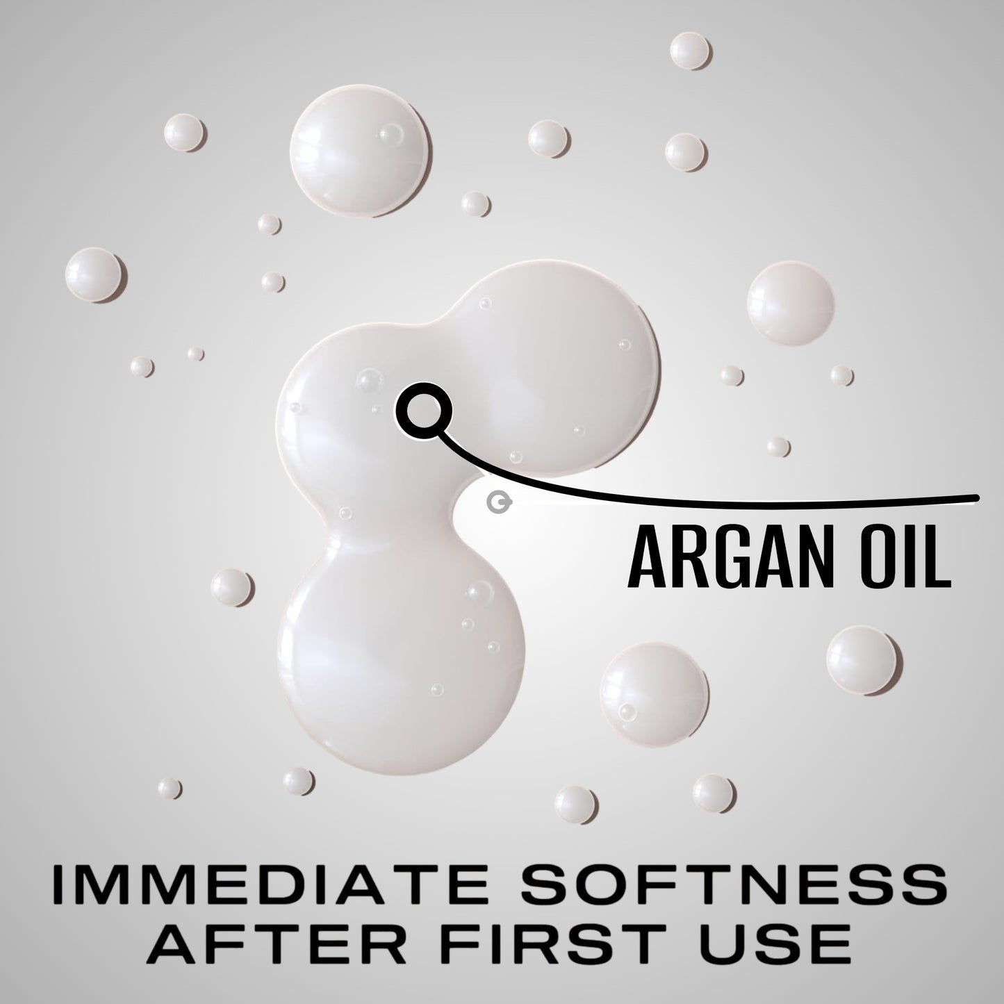 MHB Argan Oil Conditioner 340ml | Smooth, Shiny & Frizz-Free Hair Care