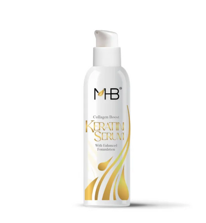MHB Advanced Keratin Hair Serum 130ml | Collagen Boost for Smooth & Strong Hair